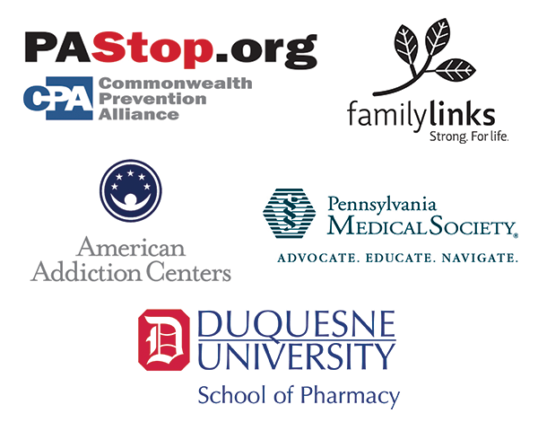 Opioid Sponsors: PA Stop, American Addiction Centers, Duquesne University School of Pharmacy, Family Link, PA Medical School 