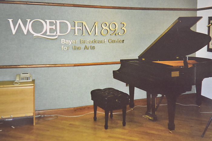 a piano at FM 89.3