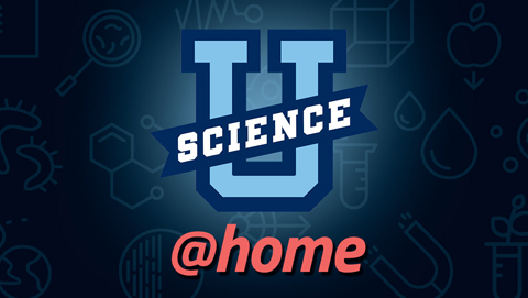 Science U at home logo