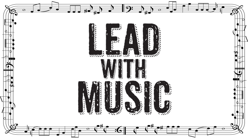 Lead with Music logo